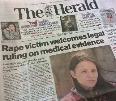 The Herald - Rape victim welcomes legal ruling on medical evidence